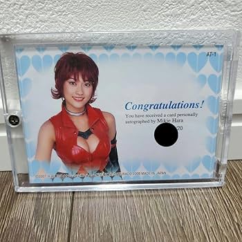 Amazon.co.jp: 原幹恵 直筆サインカード : スポーツ＆アウトドア