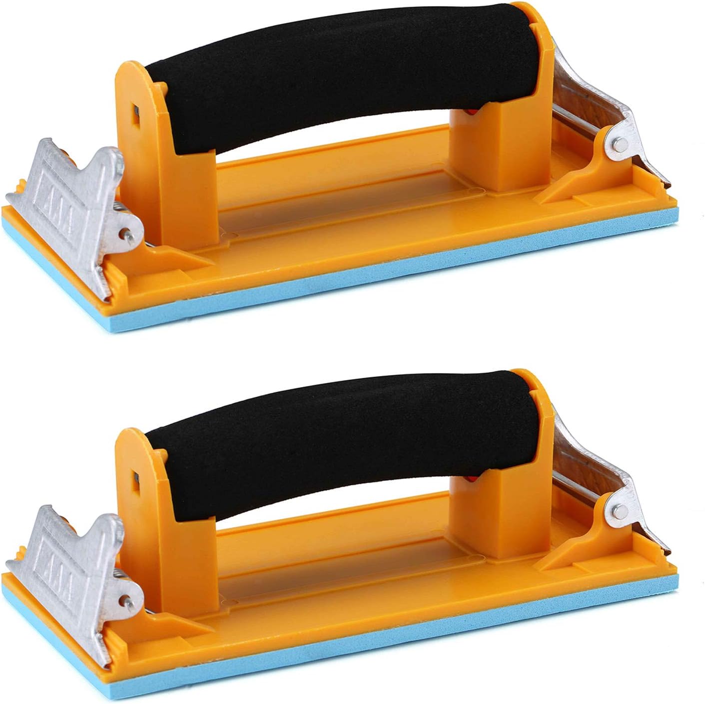 2 PCS Aouker HS85180 Hand Sander with Sponge Handle, Perfect for 9 x 3.6 inch Sandpaper