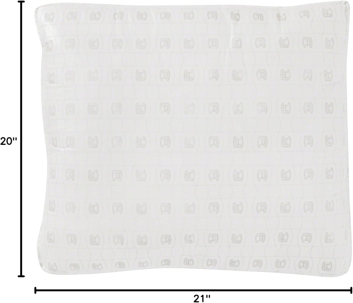 Classic Accessories 21 x 20 x 4 Inch Patio Lounge Back Cushion Foam