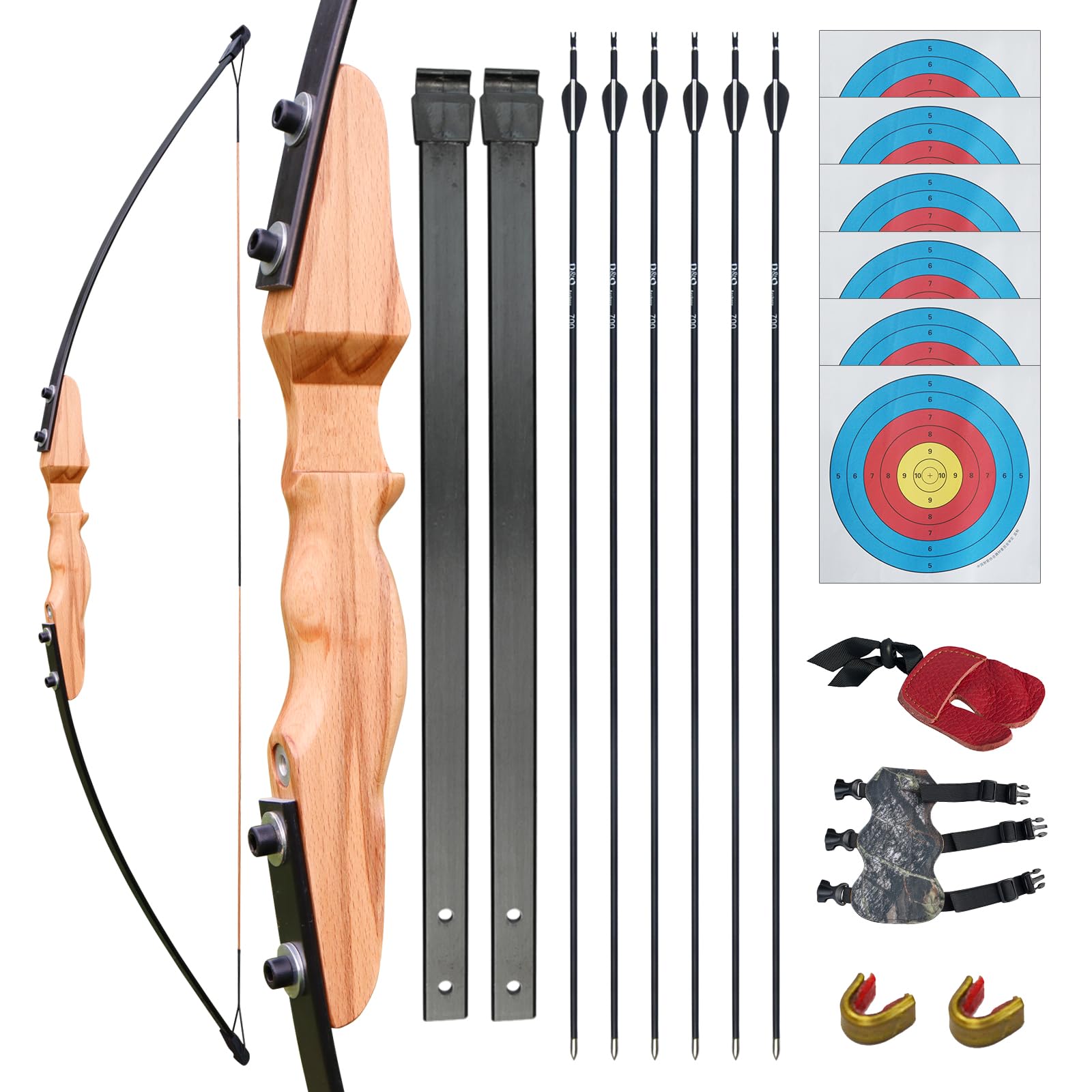 D And Q Wooden Bow And Arrow Set For Beginners Desertcart Seychelles - Main Image