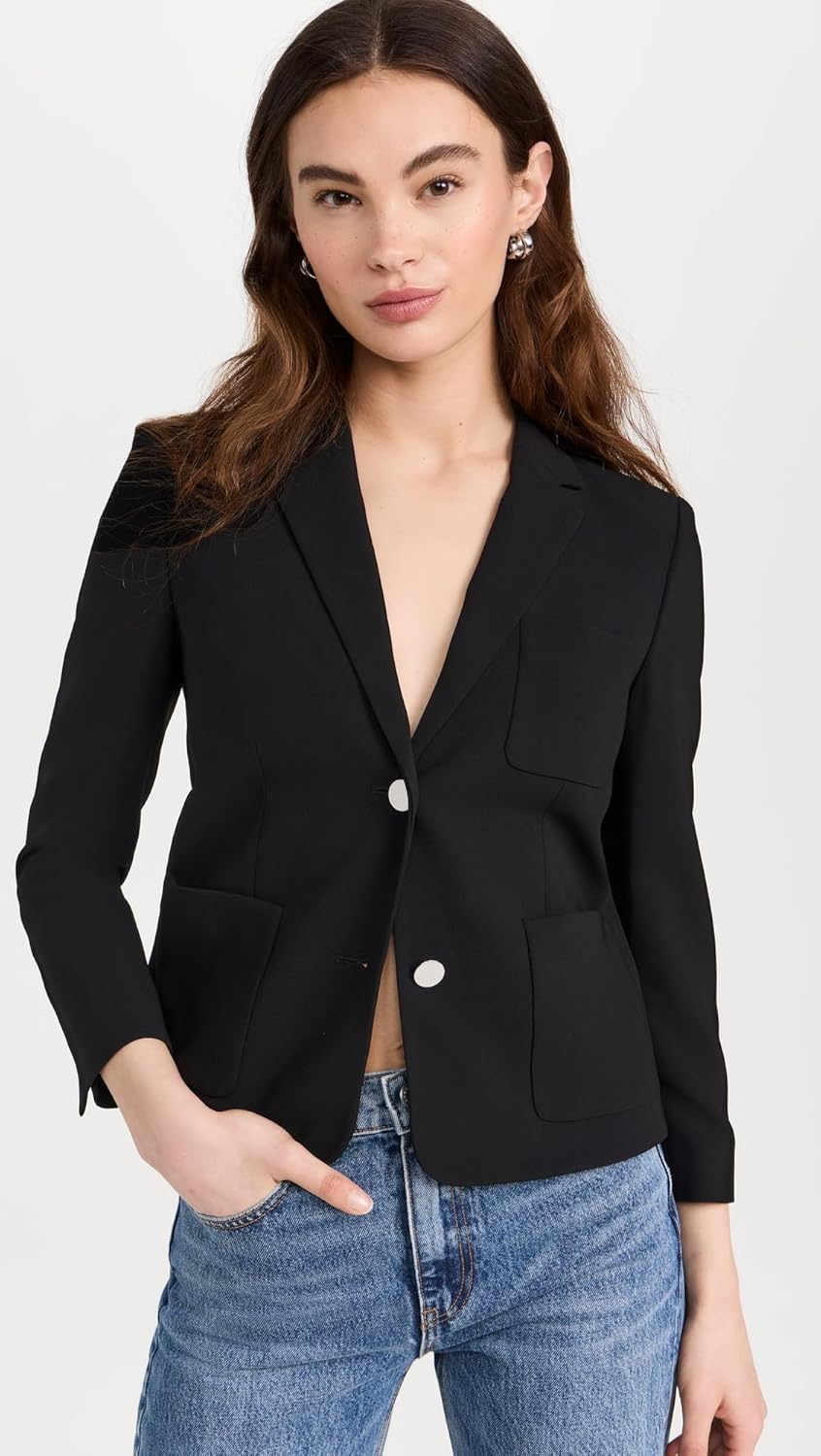 Theory Women's Shrunken Patch Pocket Jacket - Image 2