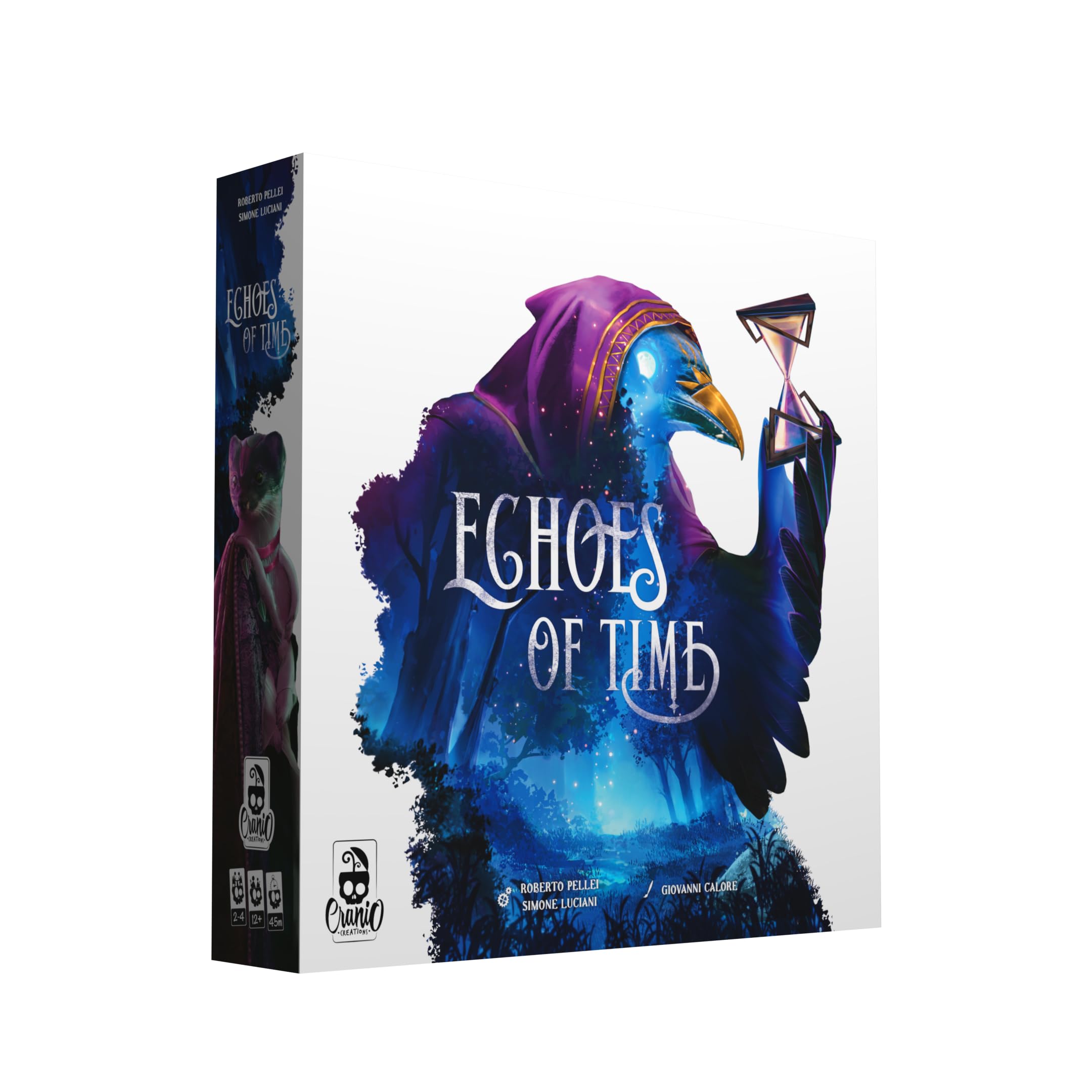 Cranio Creations - Echoes of Time - Piega Il Tempo Alla Tua Volontà - 2-4 Giocatori, 60 Min - Gioco Light - Età 12+ - Edizione in Lingua Italiana