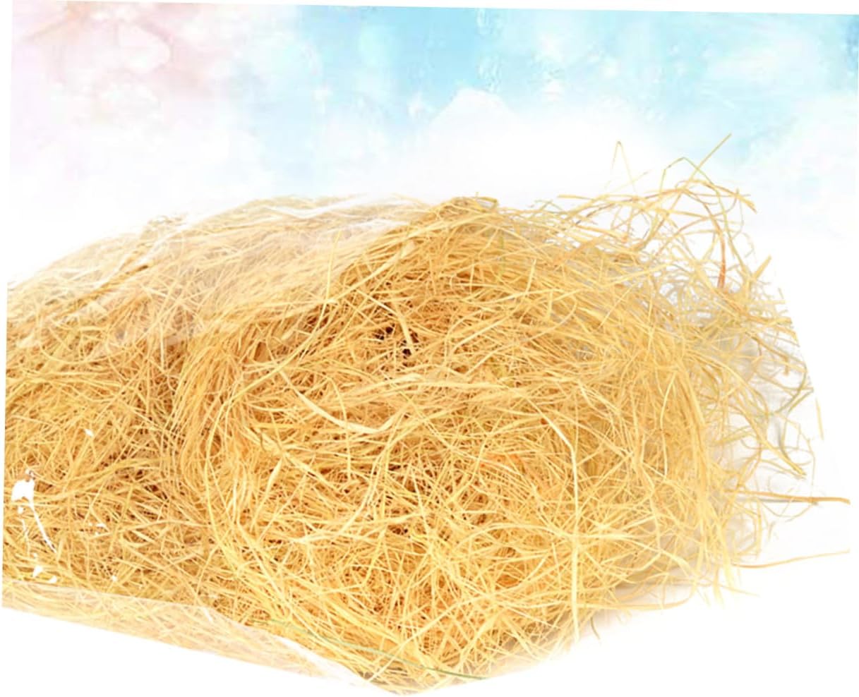 SOESFOUFU 2packs Raffia Filament Box Candy Box Filling Material Shredded for Birthday Wedding Favor Halloween