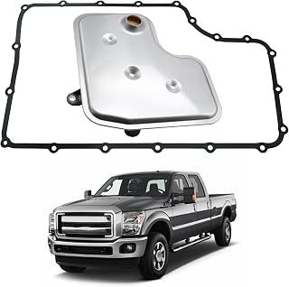 6R140 Automatic Transmission Filter Oil Pan Gasket Kit Fit for Ford F250 F350 F450 F550 F-350 F-450 F-550 E350 E450 E-350 E-450 Super Duty F53 F59 2011-2021 Replaces # BC3Z7A098B FT187