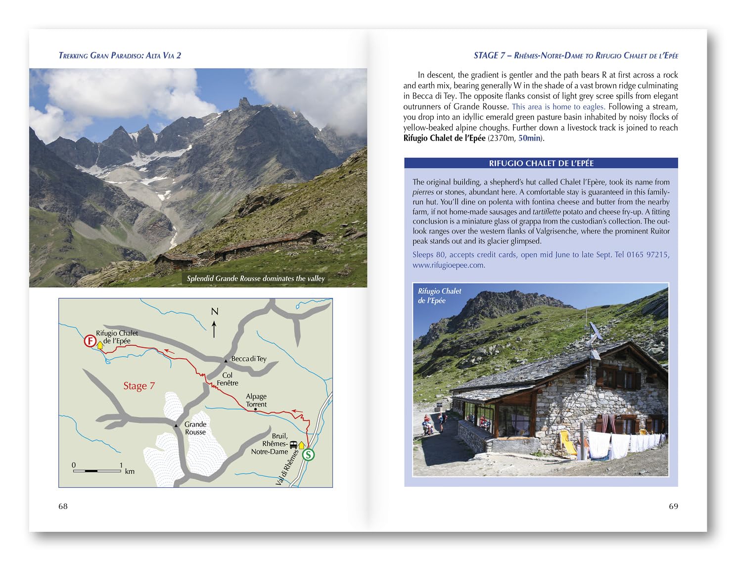 Trekking Gran Paradiso: Alta Via 2: 12-day trek from Chardonney to Courmayeur (Cicerone Guides)      Paperback – October 31, 2024