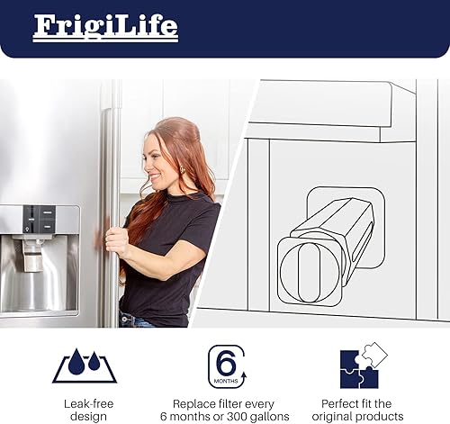 Miniatura 6 de DA97-17376B Reemplazo del filtro de agua para refrigerador Samsung HAF-QIN, HAF-QINEXP, DA97-08006C, RF23M8070SG, RF23M8070SR, RF23M8090SG,
