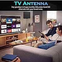 Vista 7 de Antena de TV digital HD amplificada mejorada de largo alcance de más de 350 millas - Compatible con 4K 1080p para VIZIO Tv modelo E50-E1