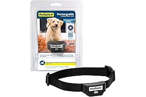 PetSafe Rechargeable In-Ground Pet Fence Receiver Collar: The Invisible Fence for Your Furry Friends