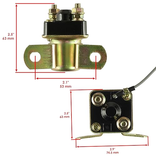 Miniatura 2 de Caltric Relé solenoide de arranque compatible con Polaris Scrambler 400 500 1995-2002
