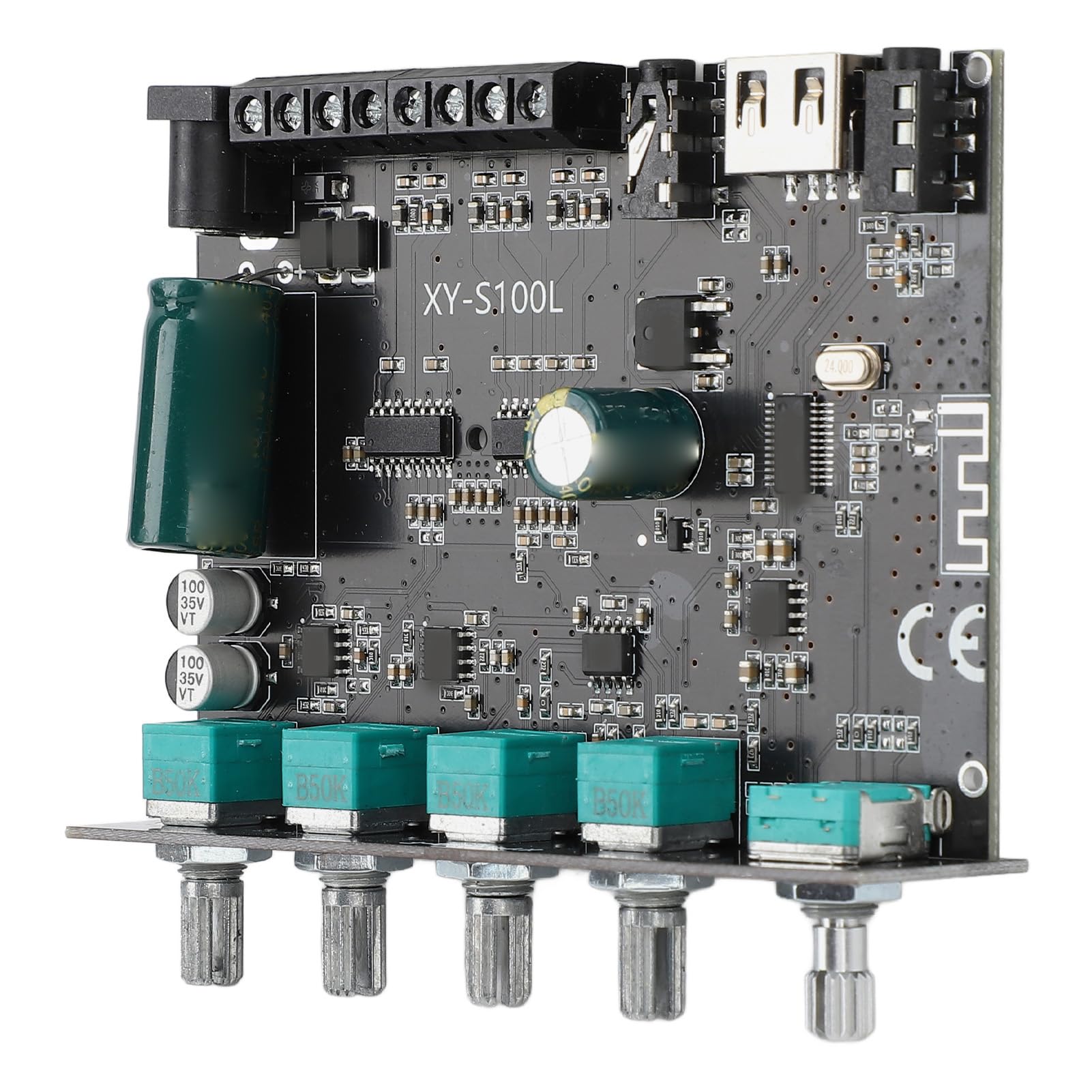 Amplificador digital Bluetooth 5.0 Cocoarm para altavoces de escritorio 8
