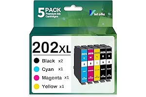 Remanufactured 202XL Ink Cartridge Replacement for Expression Home XP-5100 Workforce WF-2860 Printer