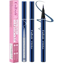 FADLASH Waterproof Eyeliner Liquid, Blue Ink Matte Eye Liner,Smooth & Dry Quickly Eye Pen Smudge-Proof, Long-Lasting Natural Look, Not Prone, Highly Pigmented, Vegan 0.6 ml