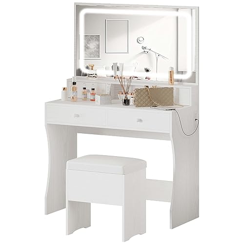 LShaped Bathroom Vanity With Makeup Table Home & Garden Decor