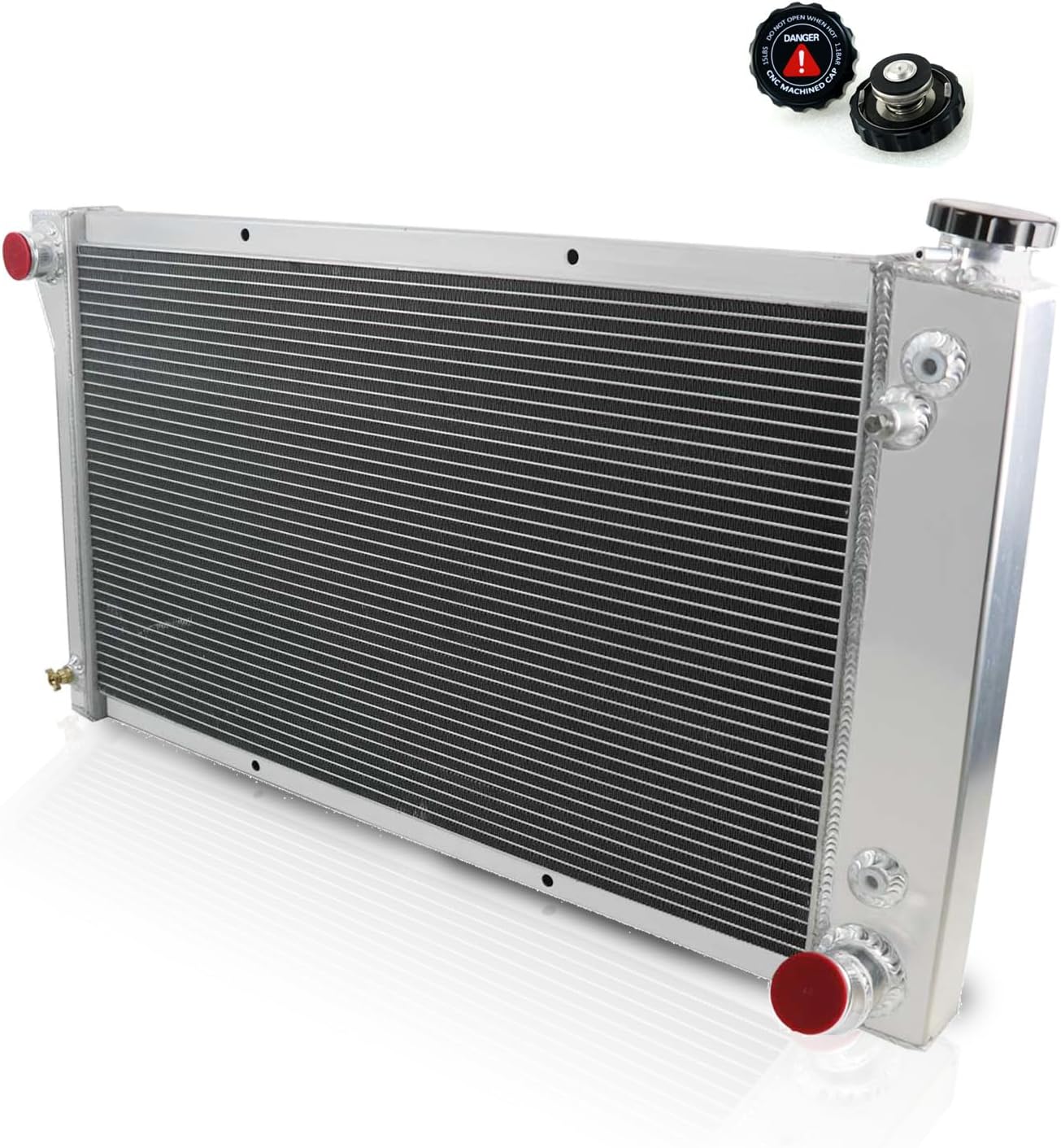 Amazon.com: ECMRAD 3 Row Aluminum Radiator Compatible with Chevy K5 ...