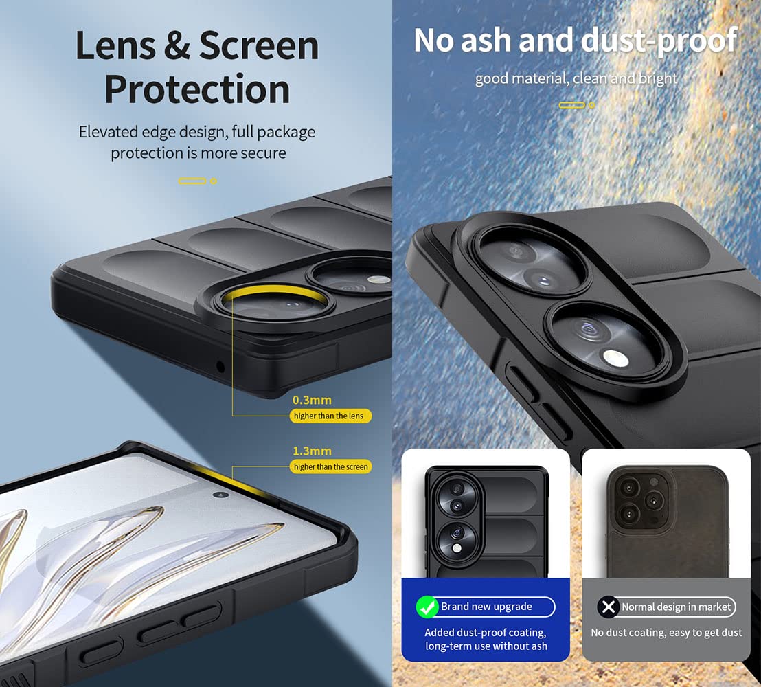 SEAHAI Cover Per Honor 70, [Design Dell'airbag] Robusto Custodia