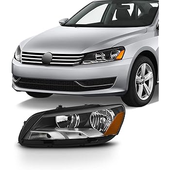Amazon Com For Factory Halogen Type 12 15 Vw Passat B6 Driver Left Side Headlights Lamp Replacement Automotive