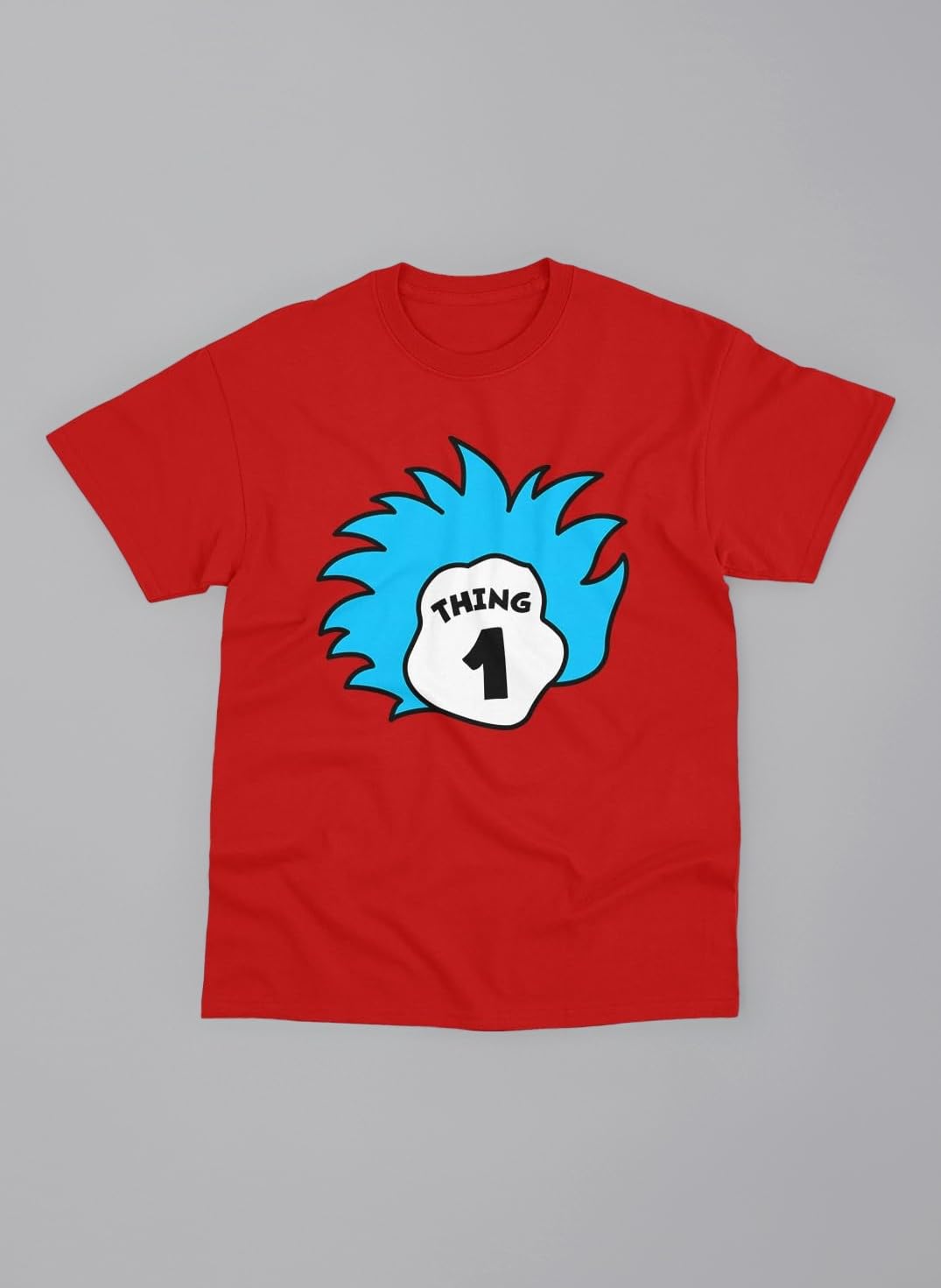 Thing 1 Inspired Book Day Adults & Kids T-Shirt