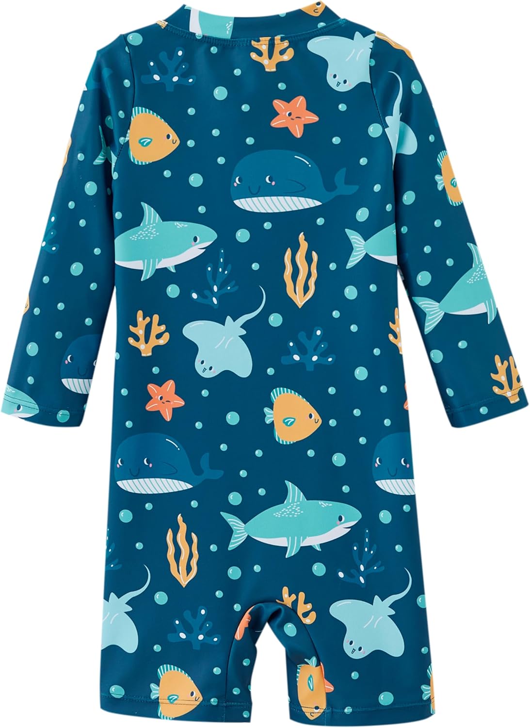 UMELOK Baby Boy Swimsuit UPF 50+ Sun Protection Rash Guard Swimwear - Image 2