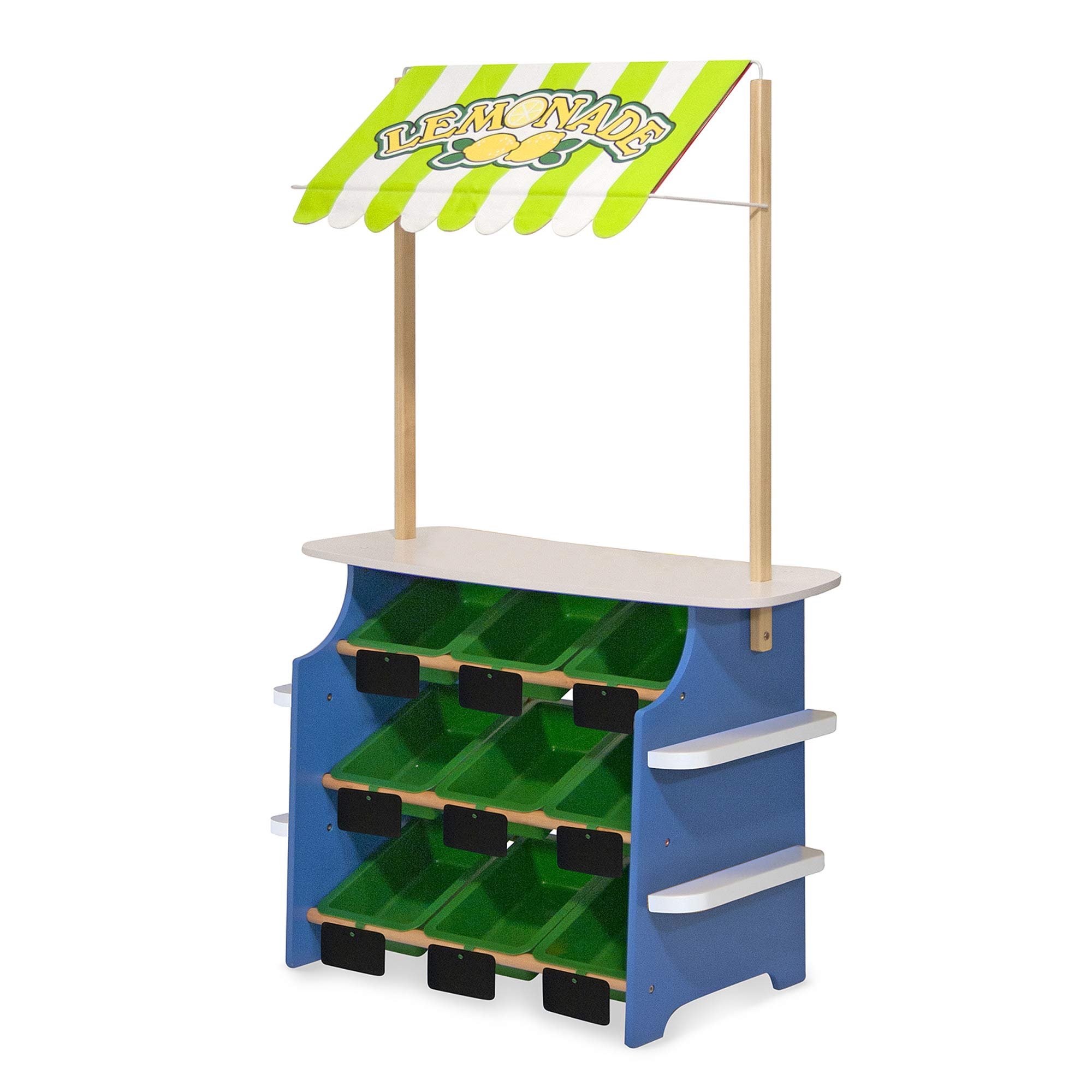 Melissa & Doug Grocery Store / Lemonade Stand Pretend Play Toy Large Playset 3+ Gift for