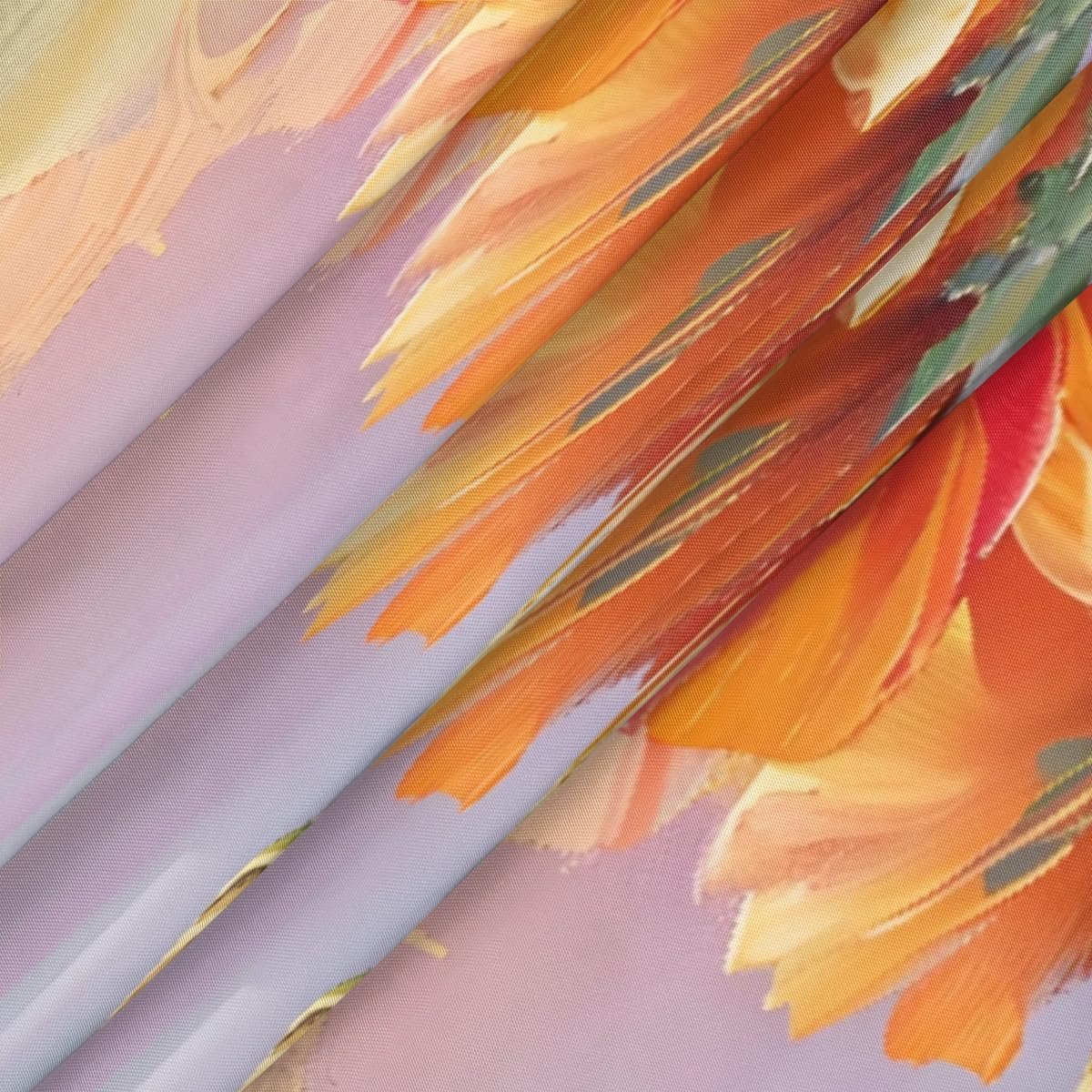 Fitted Round Tablecloth Poppy Flower Floral Oil Painting 45"-50" Fitted Elastic Table Cloth for Round Tables Waterproof Wipeable Table Covers Protector for Kitchen Dining Party,Q2517-723