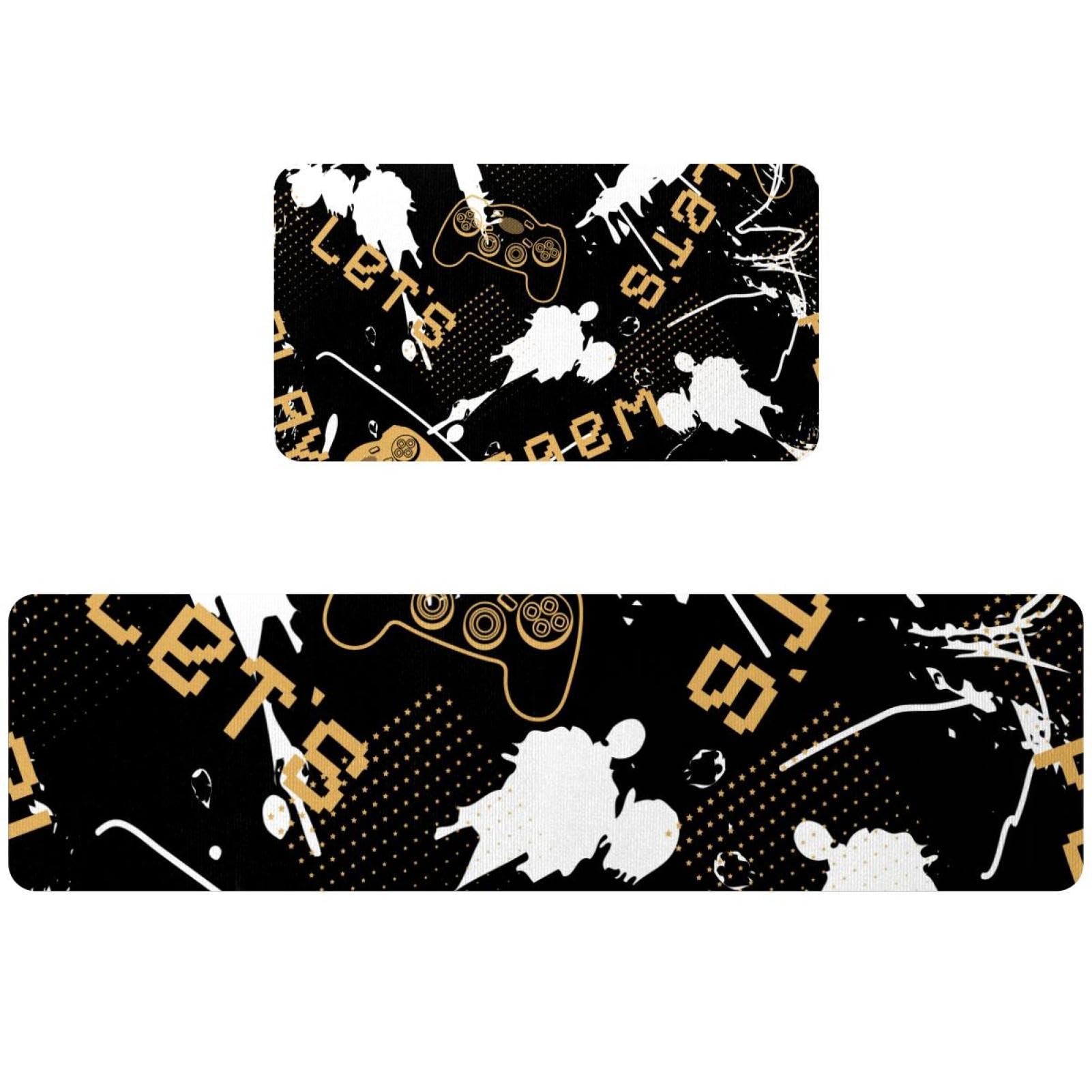 Alfombrillas de cocina gaming grunge para dar un toque moderno y único a tu hogar