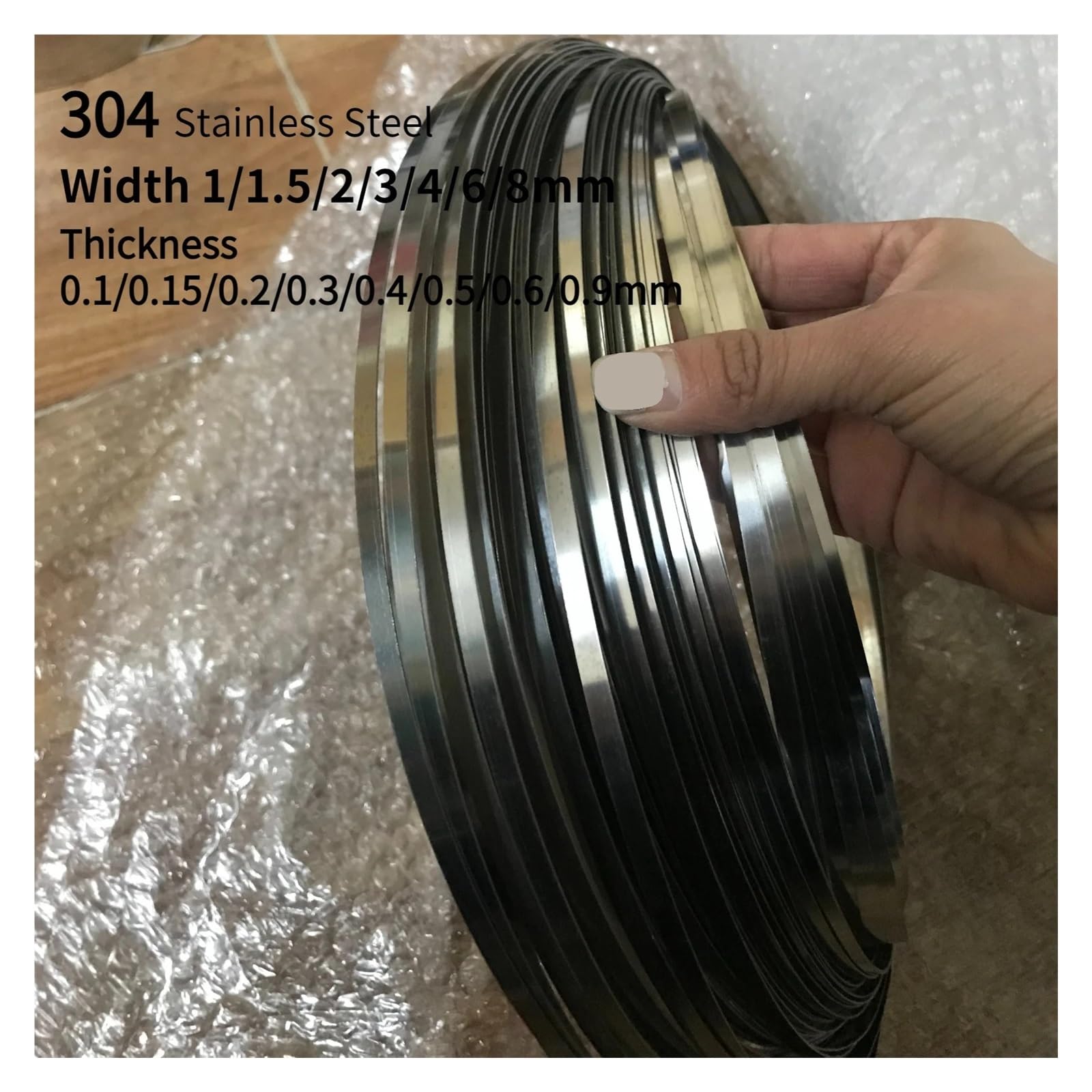 Lamina In Acciaio Inossidabile 304 - Fogli Da 1000 Mm Per Fai Da Te E Lavorazioni Meccaniche - Foto 13