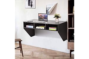 Giantex Wall-mounted Computer Desk: Enhance Your Workspace and Maximize Space