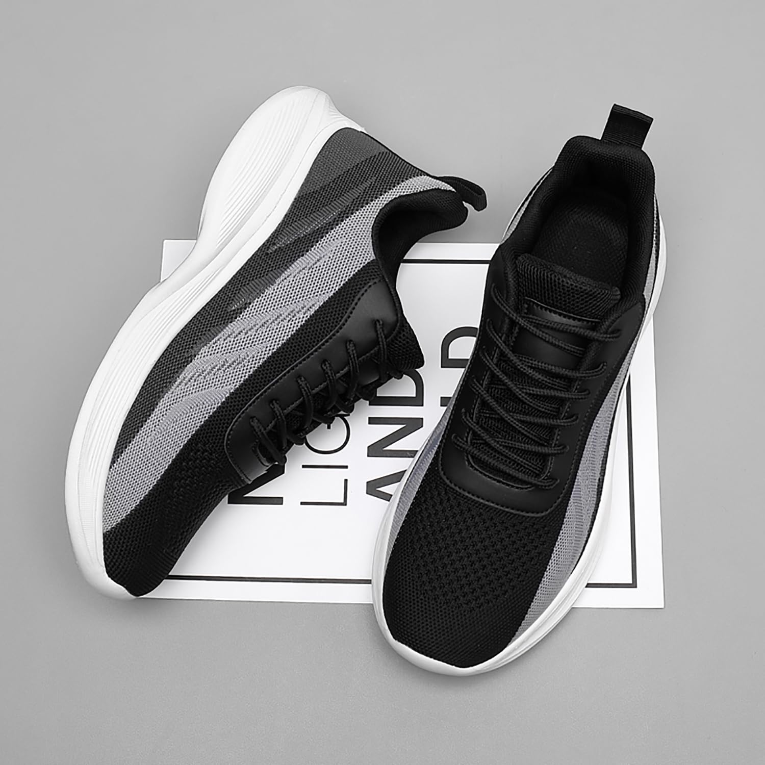 Fexkean Uomo Donna Scarpe da Ginnastica Sportive Sneakers Running Basse Basket Sport Outdoor Fitness Respirabile Mesh