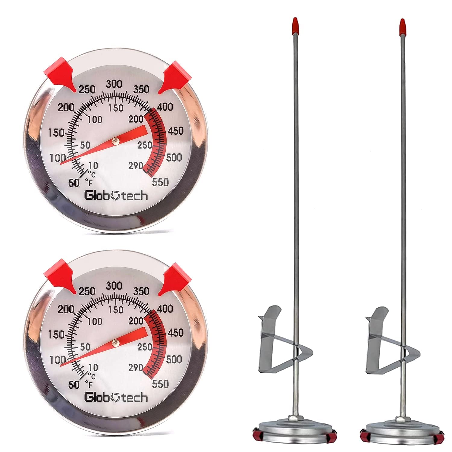 Meat Candy Deep Fry Thermometer 2" Dial Thermometer 12