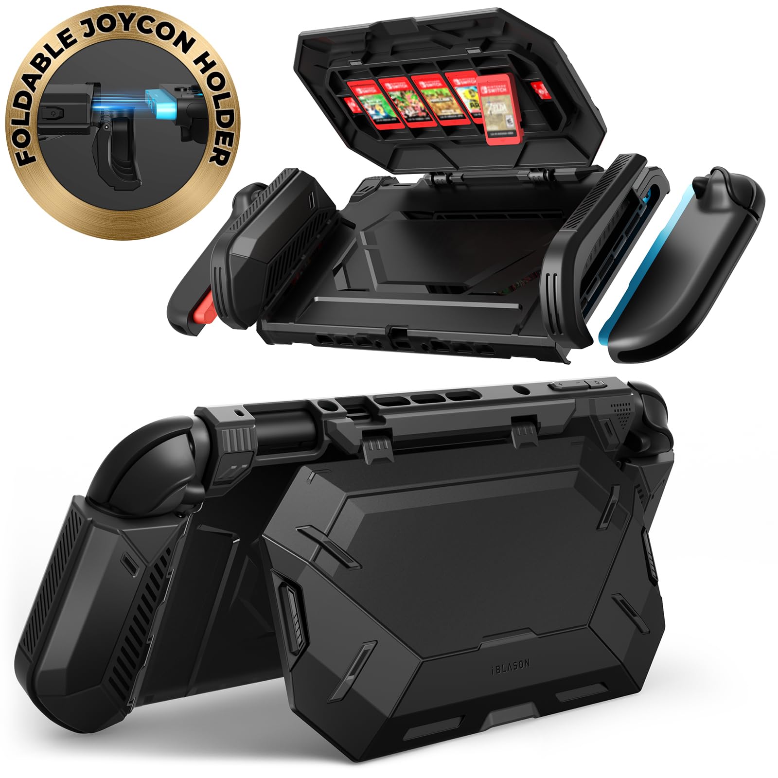 Amazon.com: i-Blason for Nintendo Switch 2 Case with Stand, Game