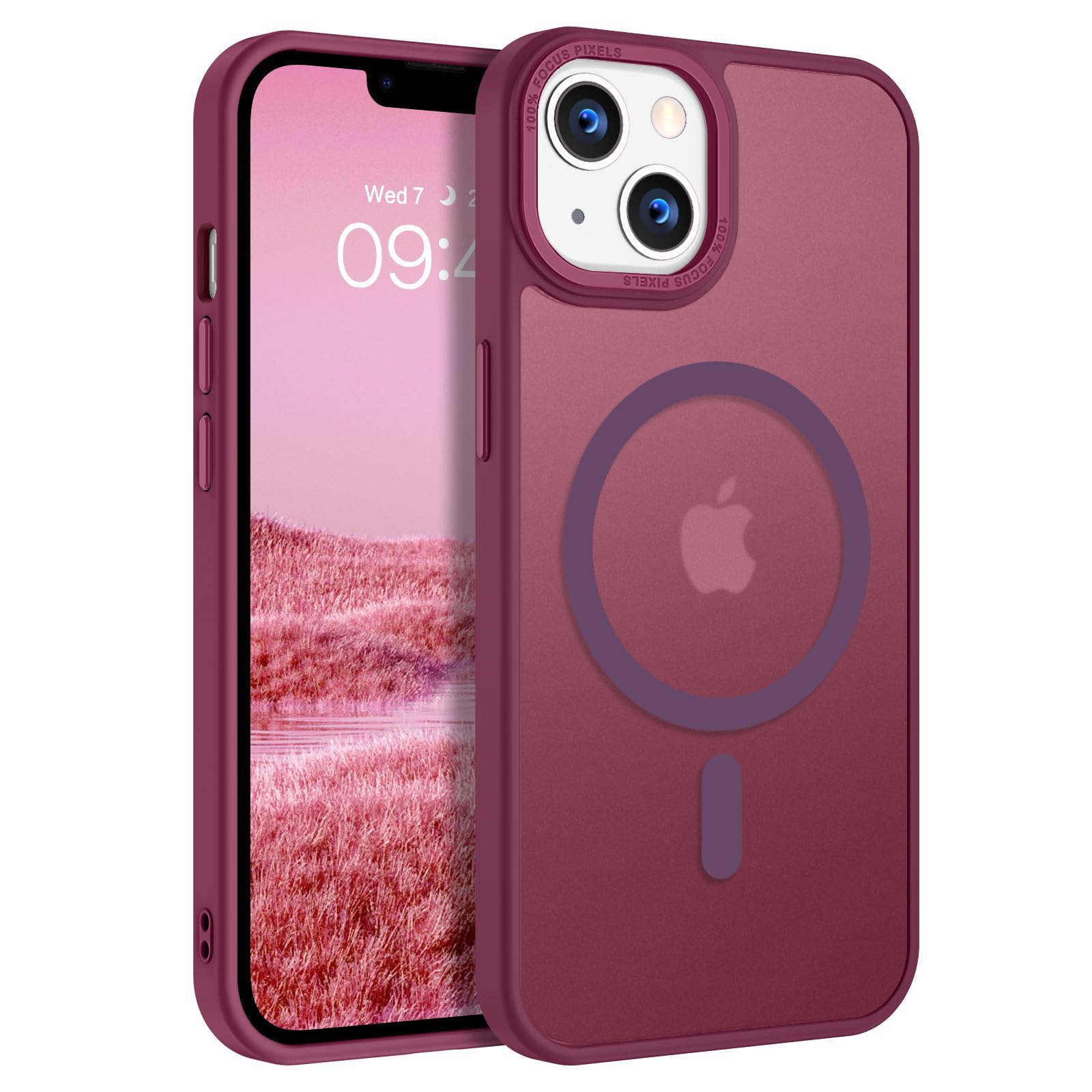 Custodia IPhone 13/14 Con MagSafe - Design Bicolore E Antiscivolo - Foto 1