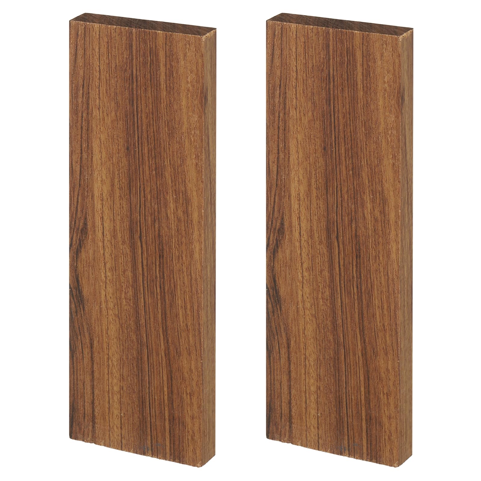 sourcing map 2pcs Knife Handle Material 4.7" x 1.6" x 0.4" Knife Handle Scales Slabs Custom DIY Tool Material for Knives Making Blanks Blades DIY Crafts, Ironwood
