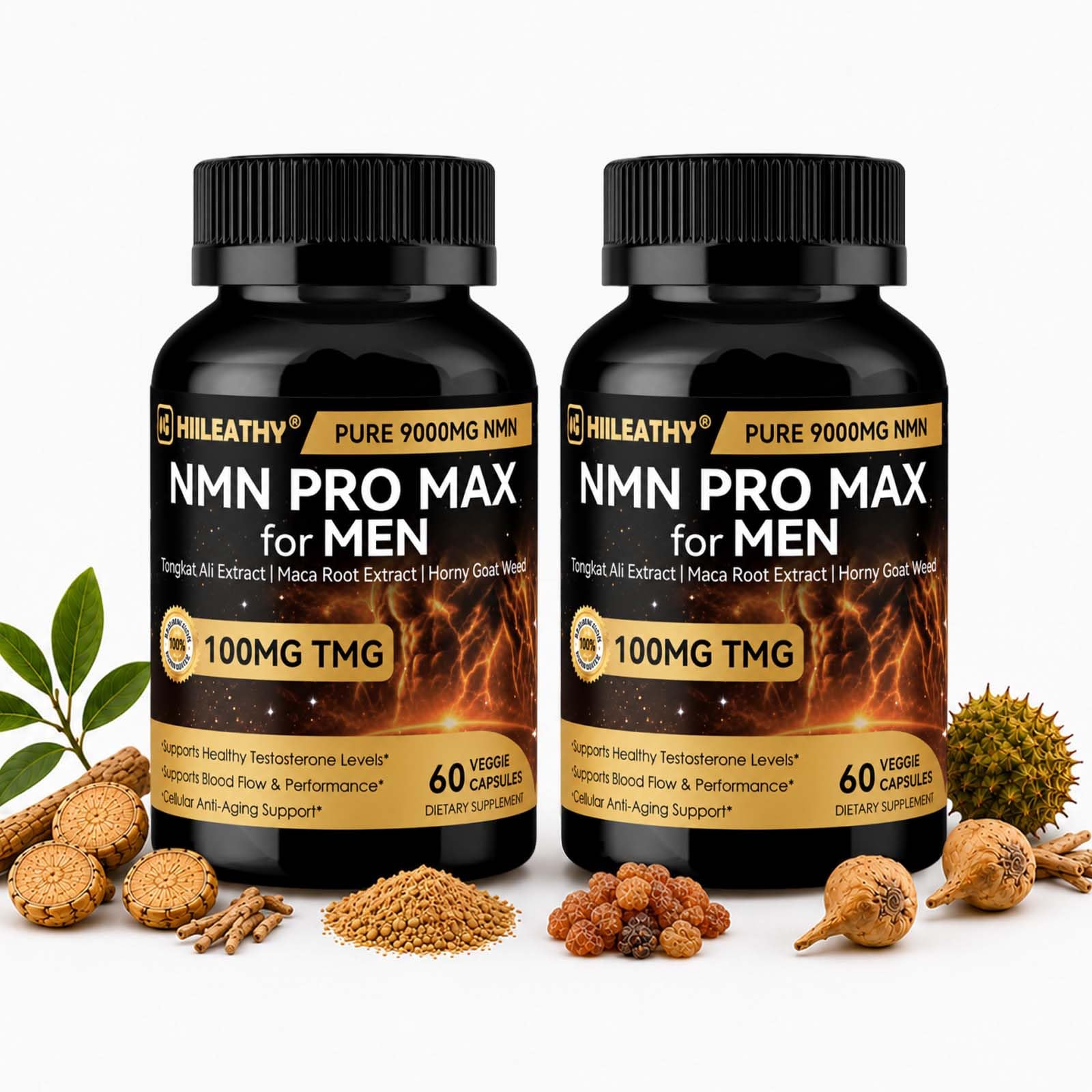 NMN Supplement, NMN for Men Women 10 in 1 Formula, Pure NMN Supplement for Energy Vitality Stamina Boost 60Capsules — Amazon image 9