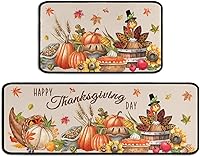 Vista 13 de Juego de 2 alfombras de cocina de vino, alfombras y tapetes de cocina de vasos de vino 3D, antideslizantes, lavables, absorbentes, de microfibra