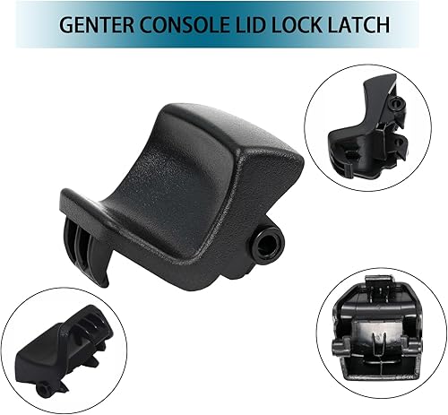 Miniatura 3 de Cerradura de tapa de consola central de automóvil para Mazda CX-5 KE 2013-2016, KA0G6445YA02, KA0G-64-45YA-02, pestillo de tapa de consola central