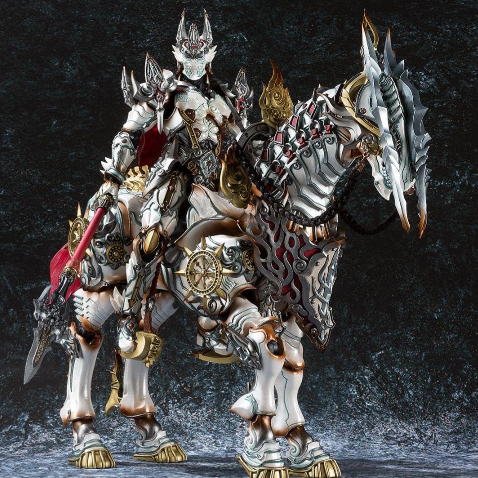 Amazon.co.jp: 魔戒可動 白夜騎士 打無 魔導馬 ハヤテ セット : ホーム 