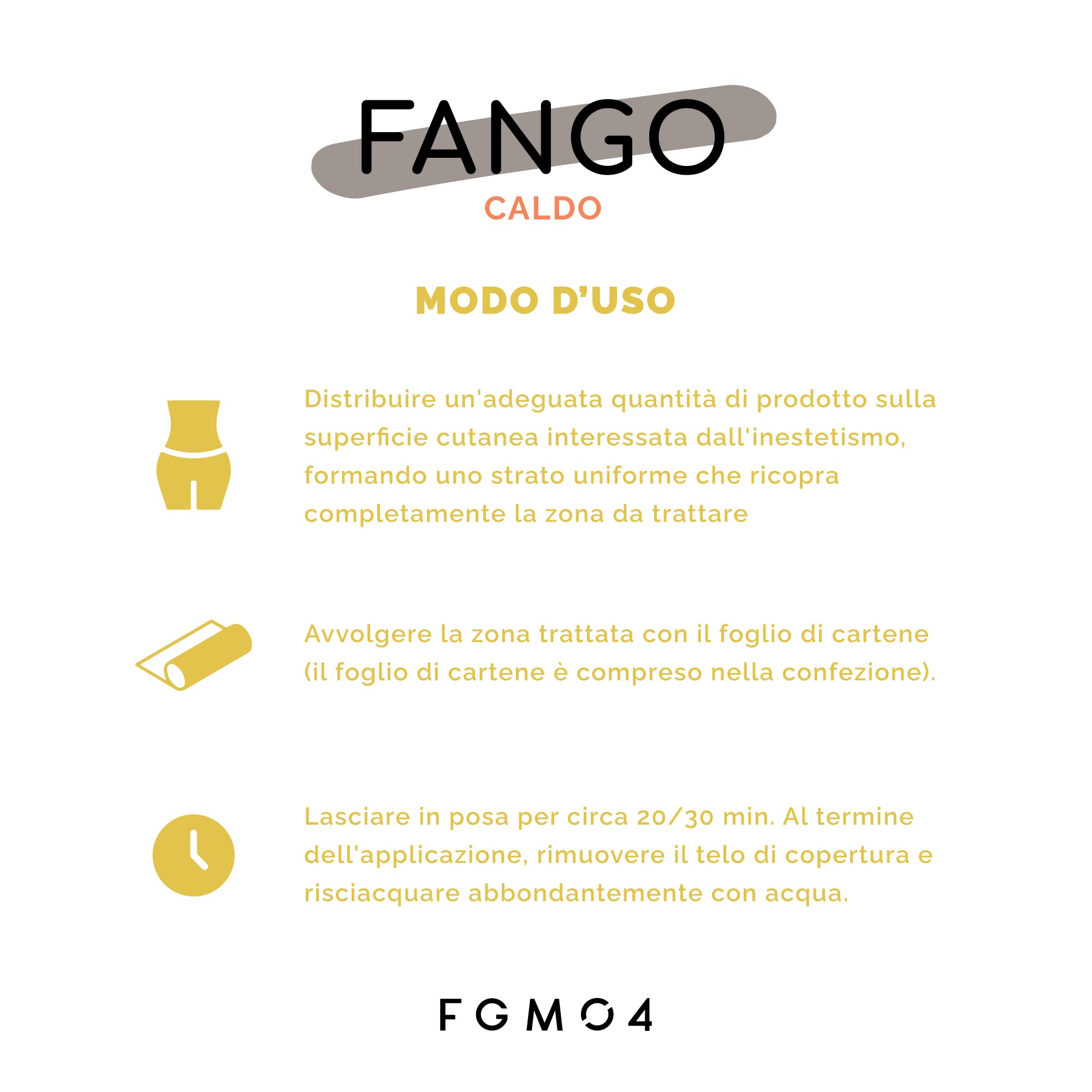 FGM04 Cosmetica Professionale - Fango caldo Ananas - Azione anticellulite snellisce e rimodella - pelle luminosa e compatta - 1 Confezione da 650 gr