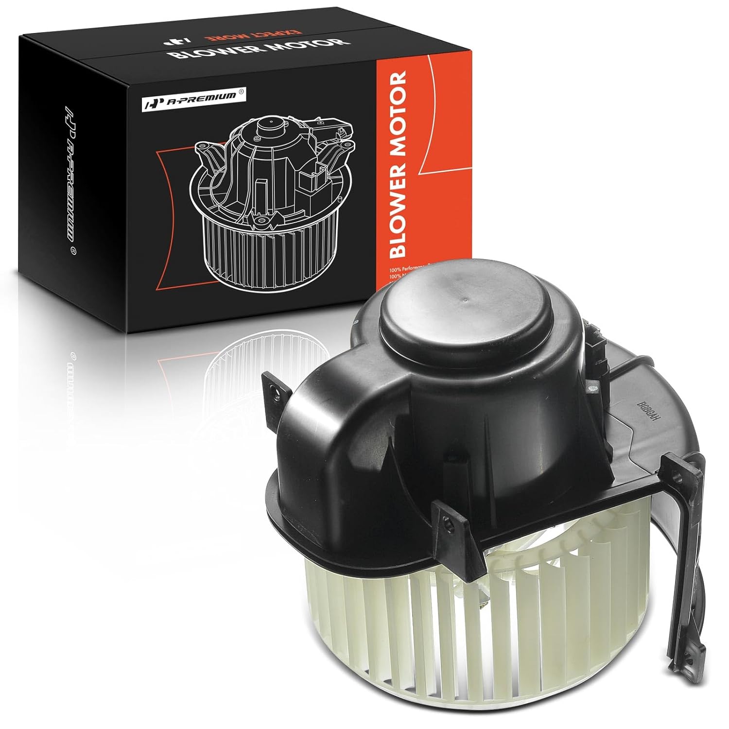 A-Premium Front HVAC Heater Blower Motor Compatible with Audi Q7 2007-2015 & Volkswagen Touareg 2004-2010 & Porsche Cayenne 2003-2006, Cayenne 2008-2010, Sport Utility - Replace# 4L1820021B