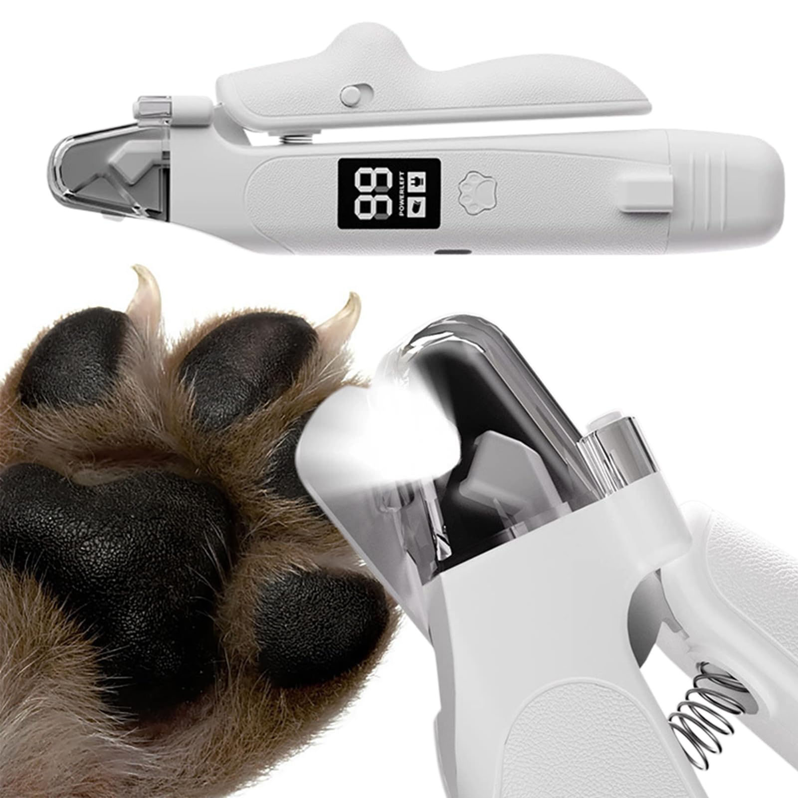 Coupe-ongles pour chien avec lumière tondeuse coupe-ongles pour animaux