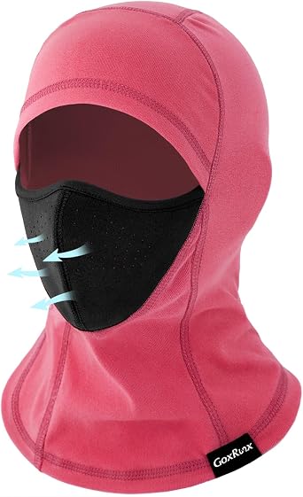 Kids Balaclava Ski Mask Winter Breathable Face Mask for Boys Girls Windproof Fleece Neck Warmer for Cold Weather