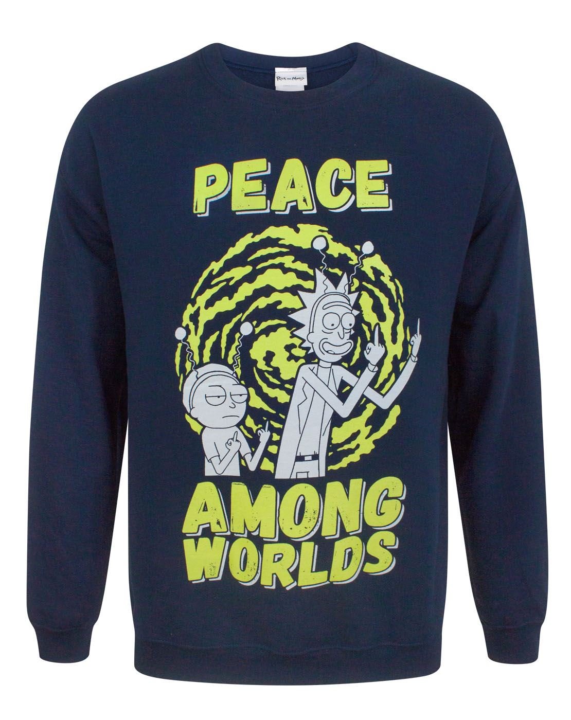 Rick And Morty Sweatshirt (Mens ) Blue