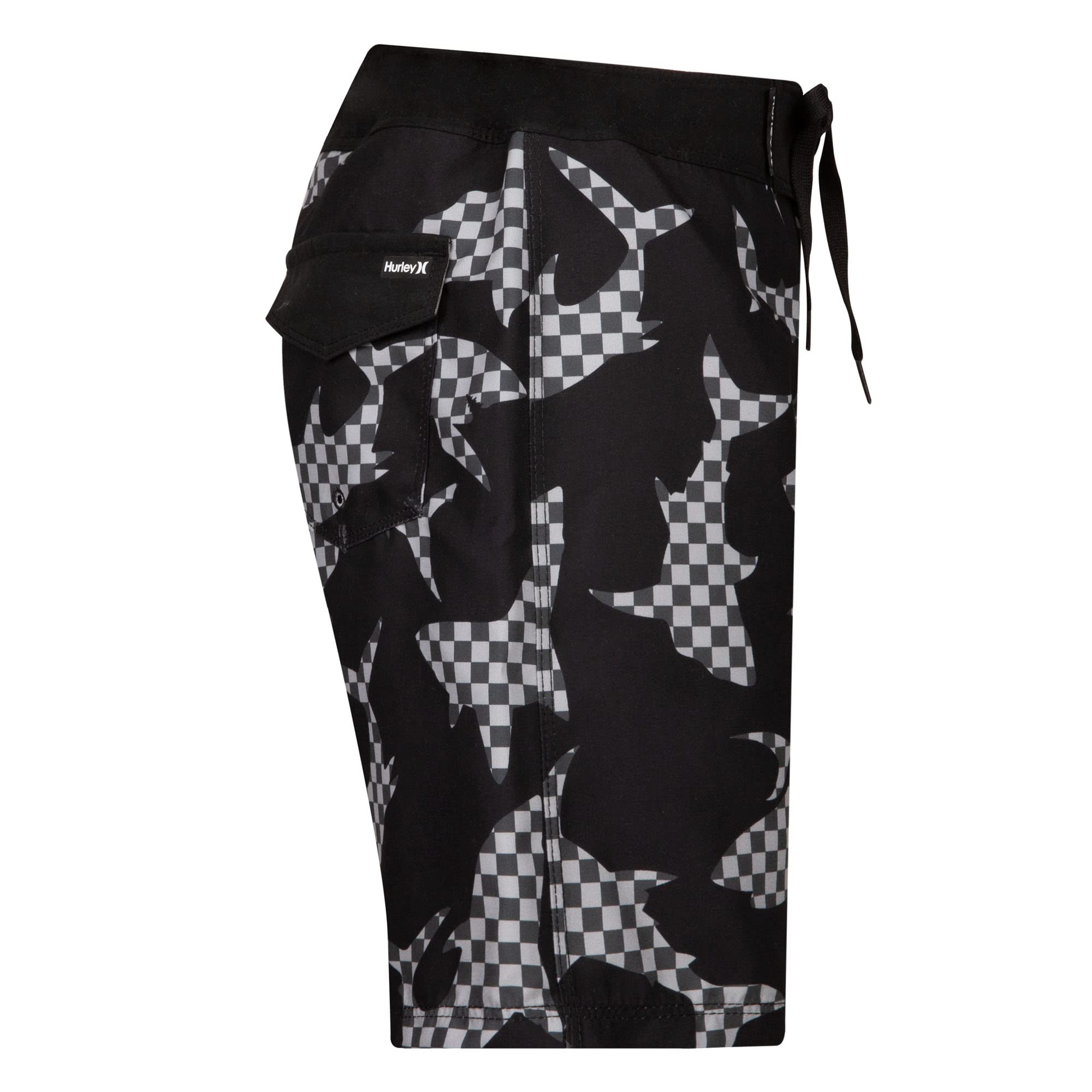 Hurley Hrlb Shark Check Boardshort Maillot de Bain garçon