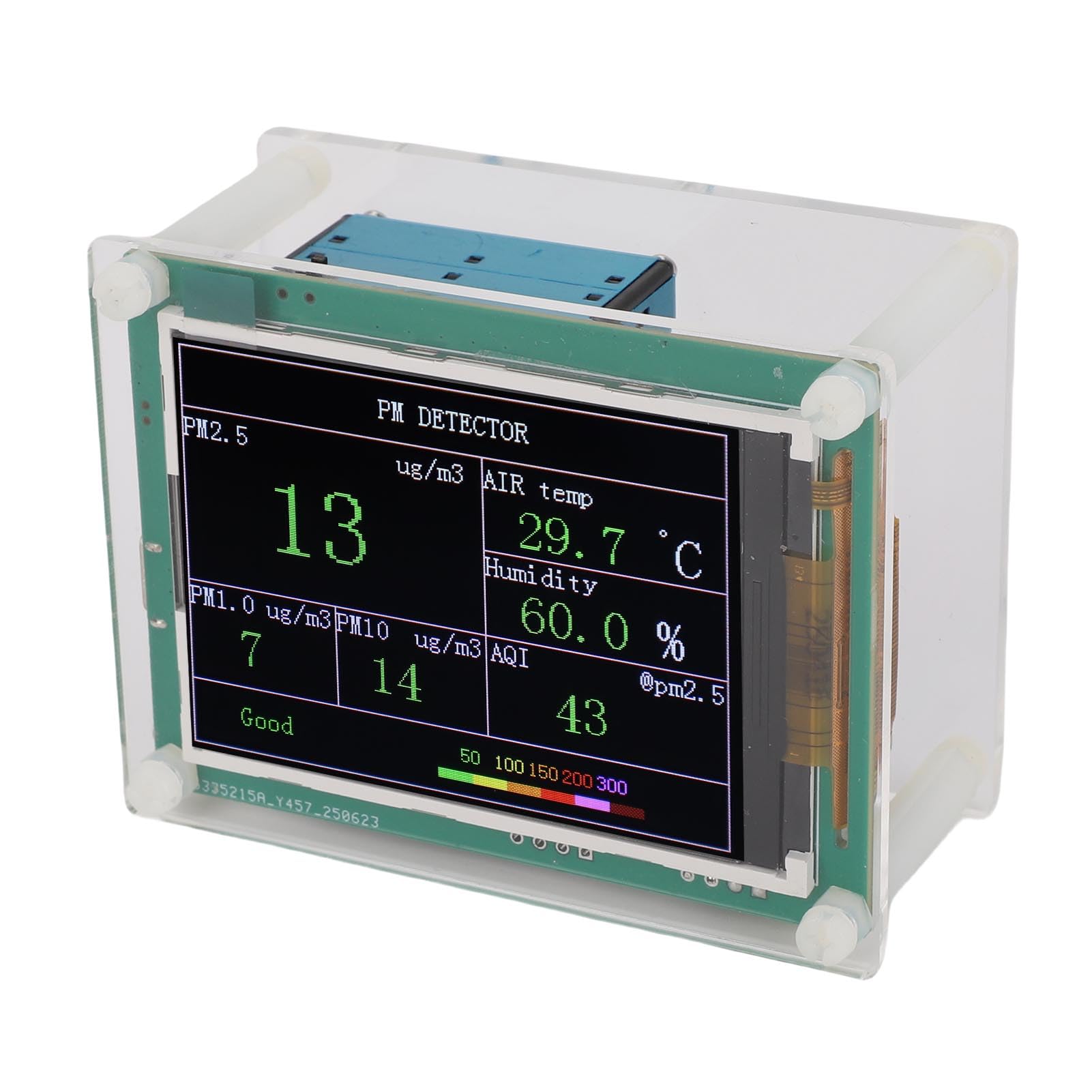 Sensor de Calidad con Detección de PM1.0 PM2.5 PM10, Temperatura y