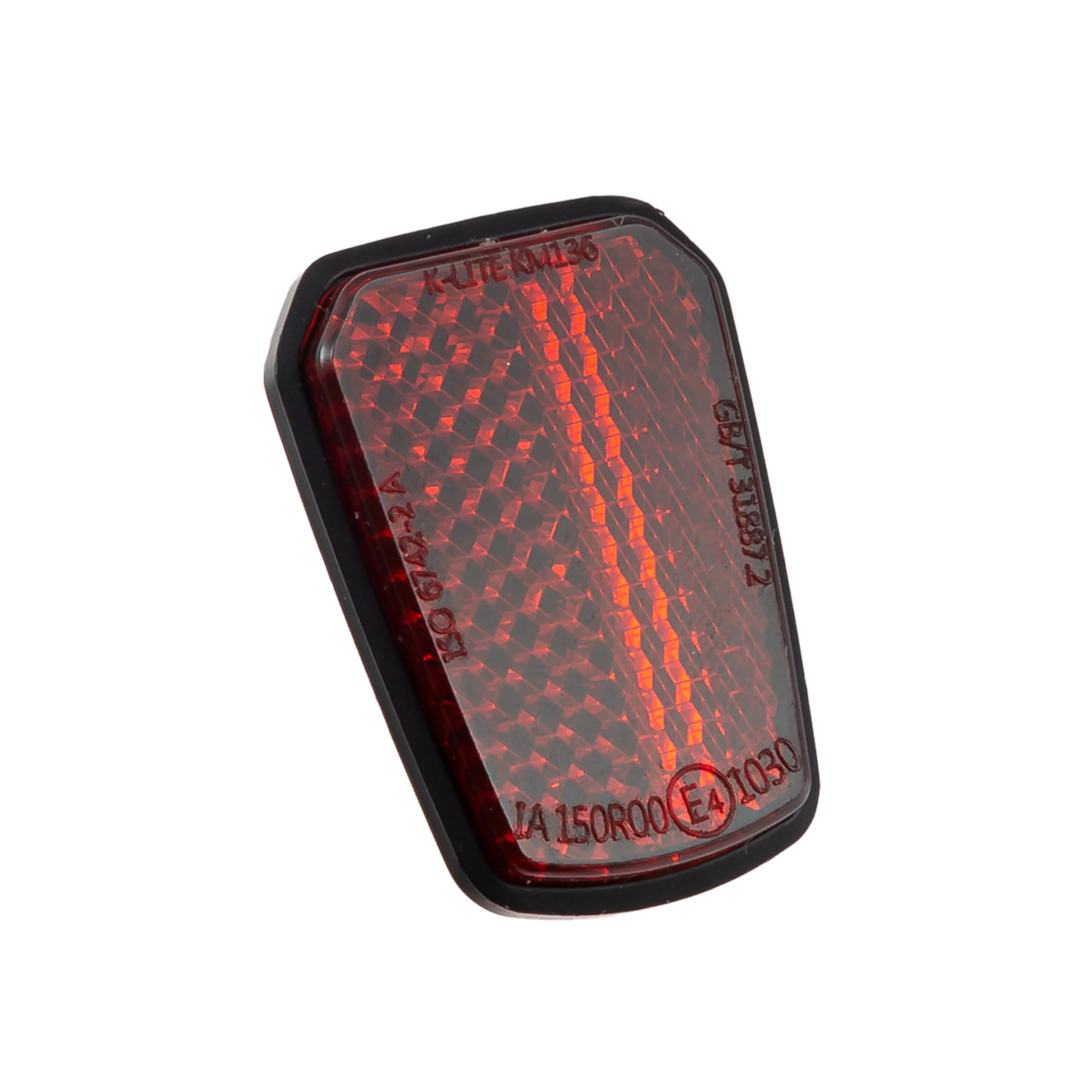 Shield Rückstrahler 28x39x4,7mm Trapezform rot Produktbeschreibung