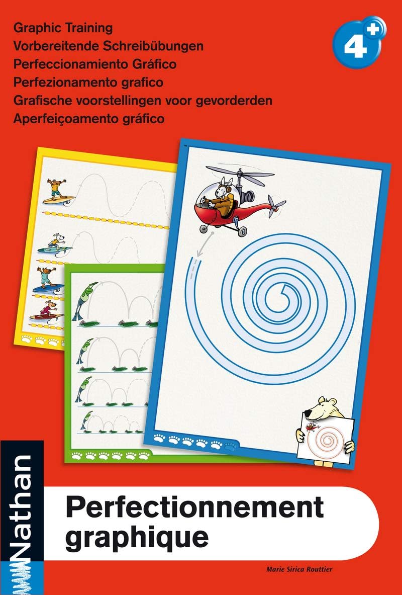 NATHAN 342217 Graphics Training Activity Cards, Multi Color