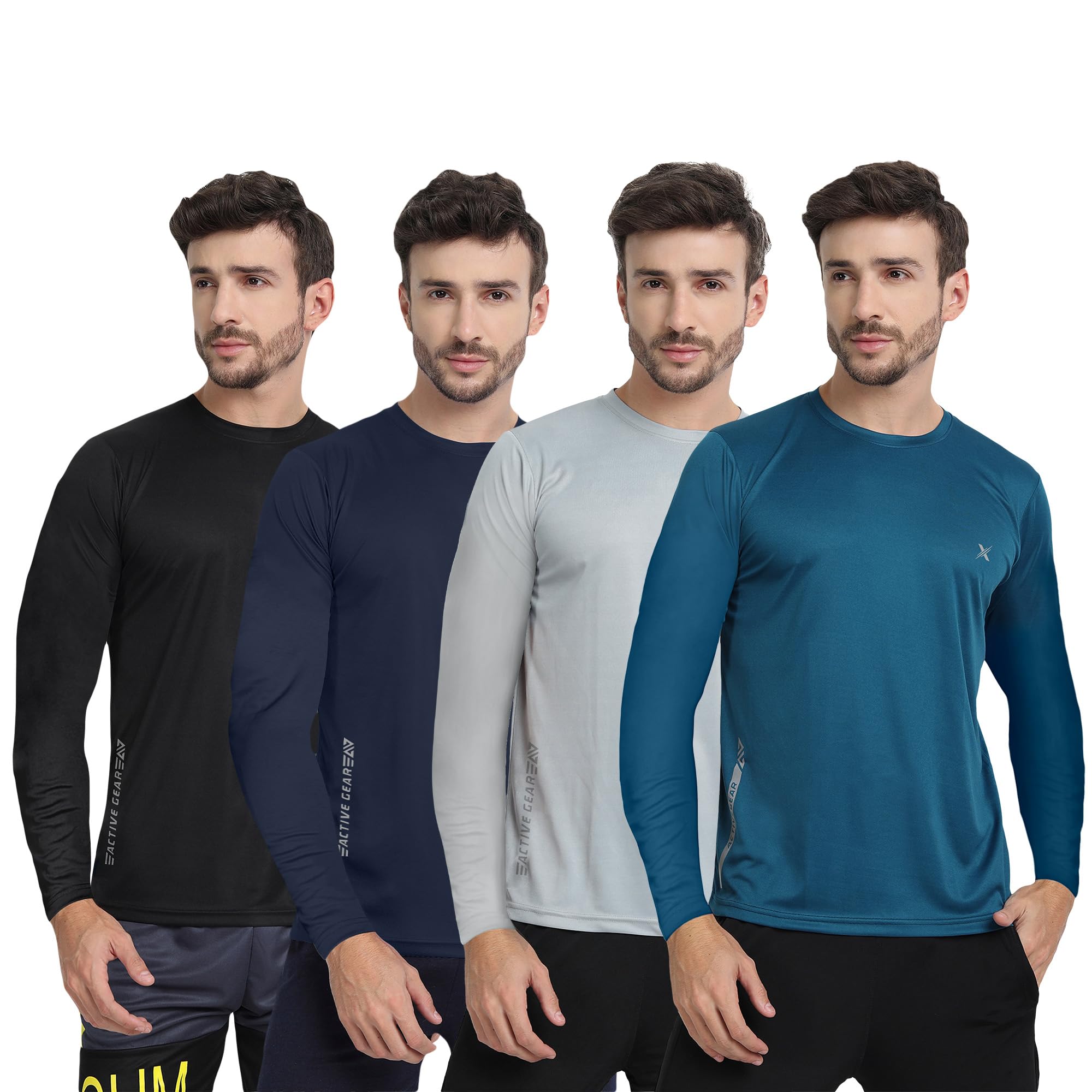 ftx Men's Solid Regular Fit T-Shirt-picture-13