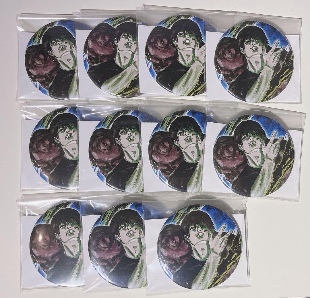 呪術廻戦 伏黒甚爾 原作 缶バッジ Amazon.co.jp: 呪術廻戦 懐玉・玉折 メモリーズ缶バッジ 伏黒甚