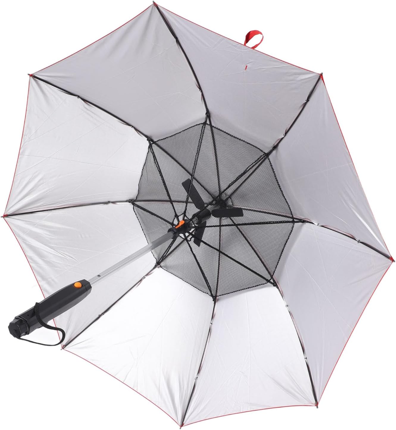 SUNGOOYUE Cooling Sun Protection Umbrella with Fan and Mist Spray, 3 in 1 Multifunctional Portable Umbrella for Summer Adventures