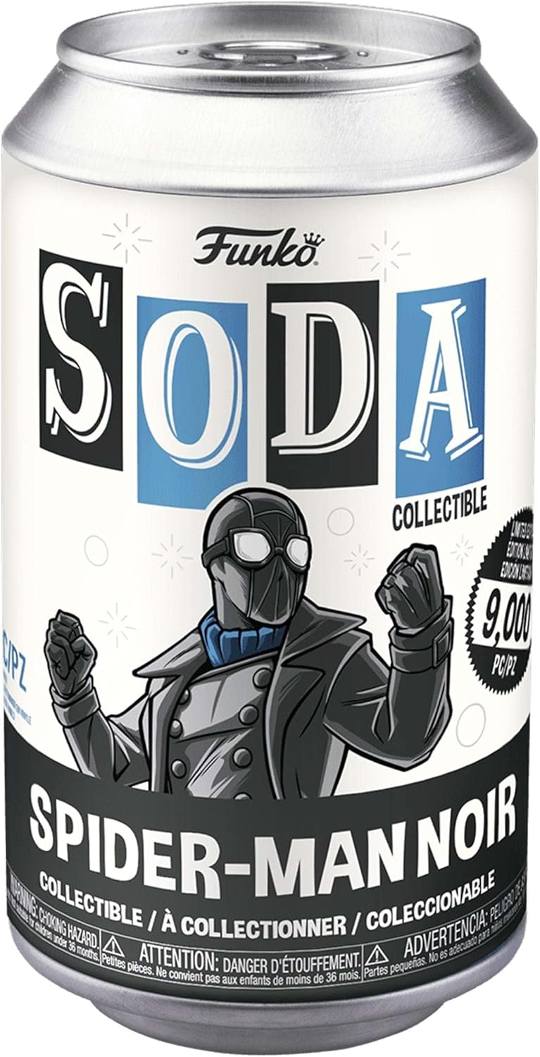 FUNKO VINYL SODA: Marvel - Spider Man - Noir (Styles May Vary)