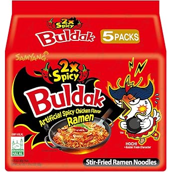 Samyang Bulldark Chicken Roasted Noodles 5 x 140 g
